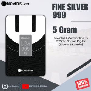 Movid Silver - 5 Gram Bar