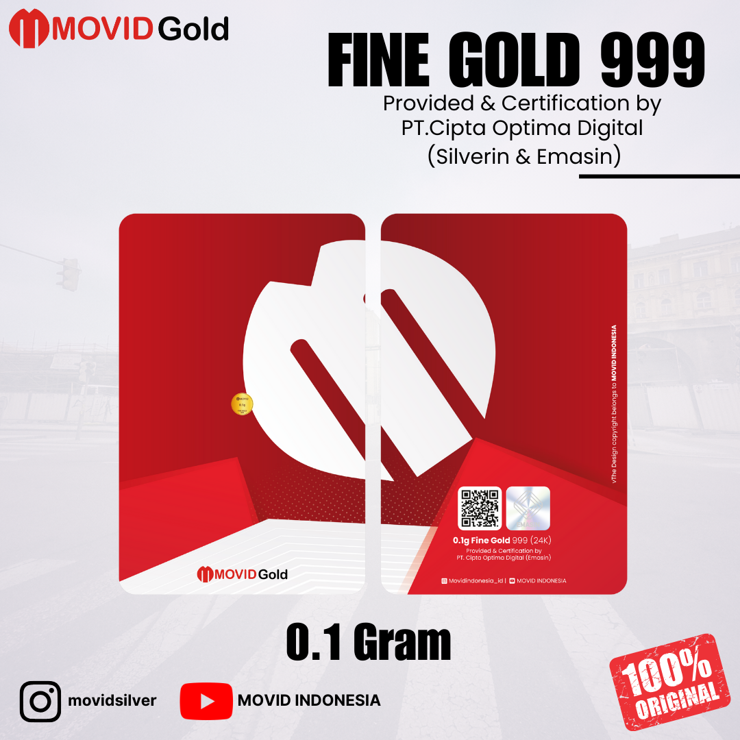 Movid Gold - 0,1 Gram